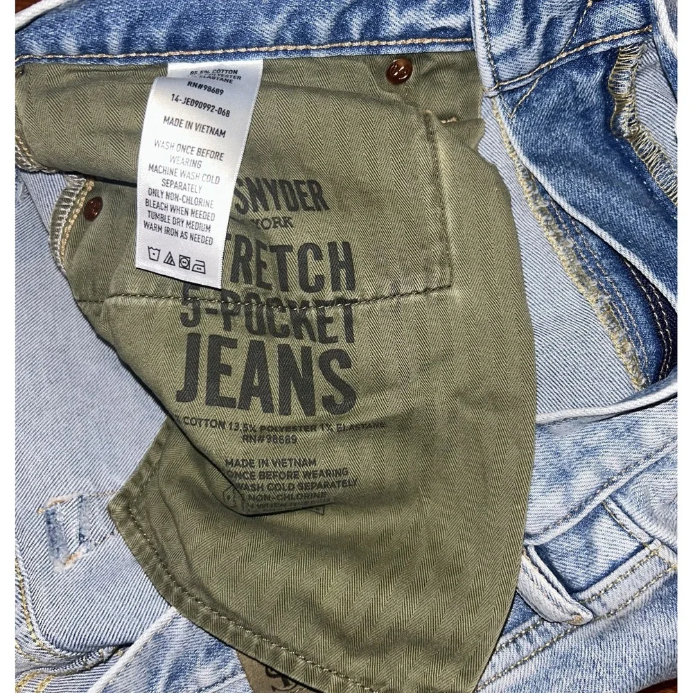 Todd Snyder Slim Fit Stretch 5 Pocket‎ Jeans Men Size 31 X 30 (actual 31 x 29.5)